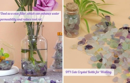 Fluorite Aquarium Gravel Rocks Natural Tumbled - Picture 3 of 4