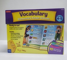Lakeshore Vocabulary Elementary Folder Games Grades 4-5