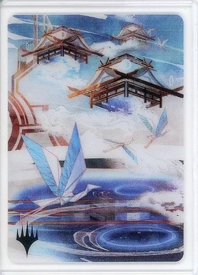 Wizards of the Coast MTG Side Loader Island Ukiyo-e Frame Version Limited Editio