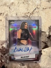 2021 WWE Topps Chrome Billie Kay Auto /10 Black
