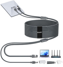 2 in 1 for Starlink Mini Ethernet Cable 32.8FT/10M