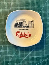 Carlsberg Lager - 5” Ashtray / Dish Northampton Brewery - Wade Pottery