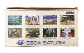 SEGA Saturn Console w/Box - CIB - Tested - Authentic