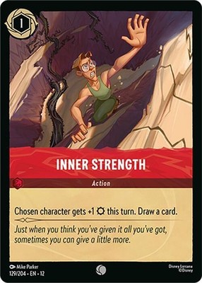 Inner Strength Foil Wilds Unknown 129/204 (C) NM