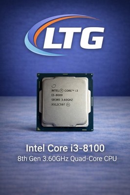 Intel SR3N5 i3-8100 3.6GHz 6MB Cache Quad Core Processor