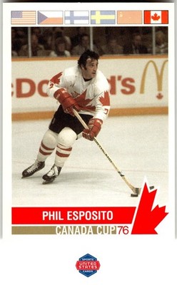 1992 Future Trends '76 Canada Cup #153 Phil Esposito