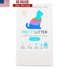 Health Monitoring Cat Litter Non-Clumping Crystals Odor Control Dust-Free 8lb US