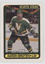 1990-91 O-Pee-Chee Aaron Broten #118 0r7h