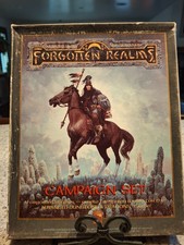 Forgotten Realms Campaign box Set Complete 1987 TSR 1031 Dungeons and Dragons