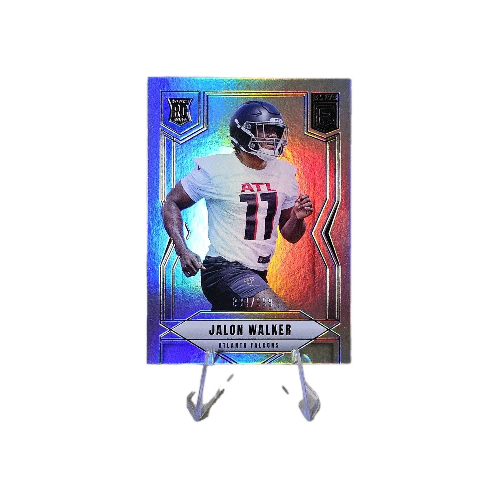 2025 Panini Donruss Elite - Rookies Jalon Walker #165 834/999 (RC)