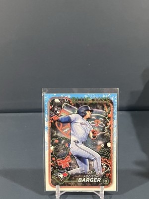 2024 Topps Holiday Mega Box #H181 Addison Barger Rookie Toronto Blue Jays Rookie