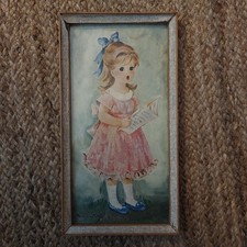 DALLAS SIMPSON ICONIC PRINT - TRETCHIKOFF - KITSCH - RETRO - MID CENTURY ART