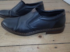 Rieker Business Slipper - Leder - Schwarz - G...