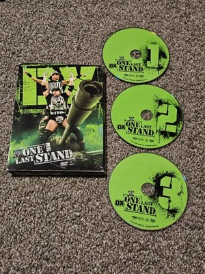 wwe DX ONE LAST STAND 3-DISC dvd wrestling