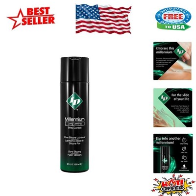 ID Millennium 8.5 FL OZ  Silicone-Based Lubricant - Long Lasting Pleasure