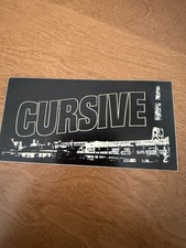 CURSIVE - 2006 Happy Hollow - Promotional Sticker