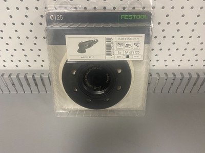 Festool 492125 Sanding Pad for RO125 - Soft 125 mm 5''