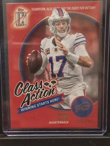 2025 Topps Signature Josh Allen Base (RAW)