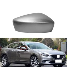 Right Door Wing Side Mirror Cover Trim Cap Shell Silver or Mazda 6 2014-2016