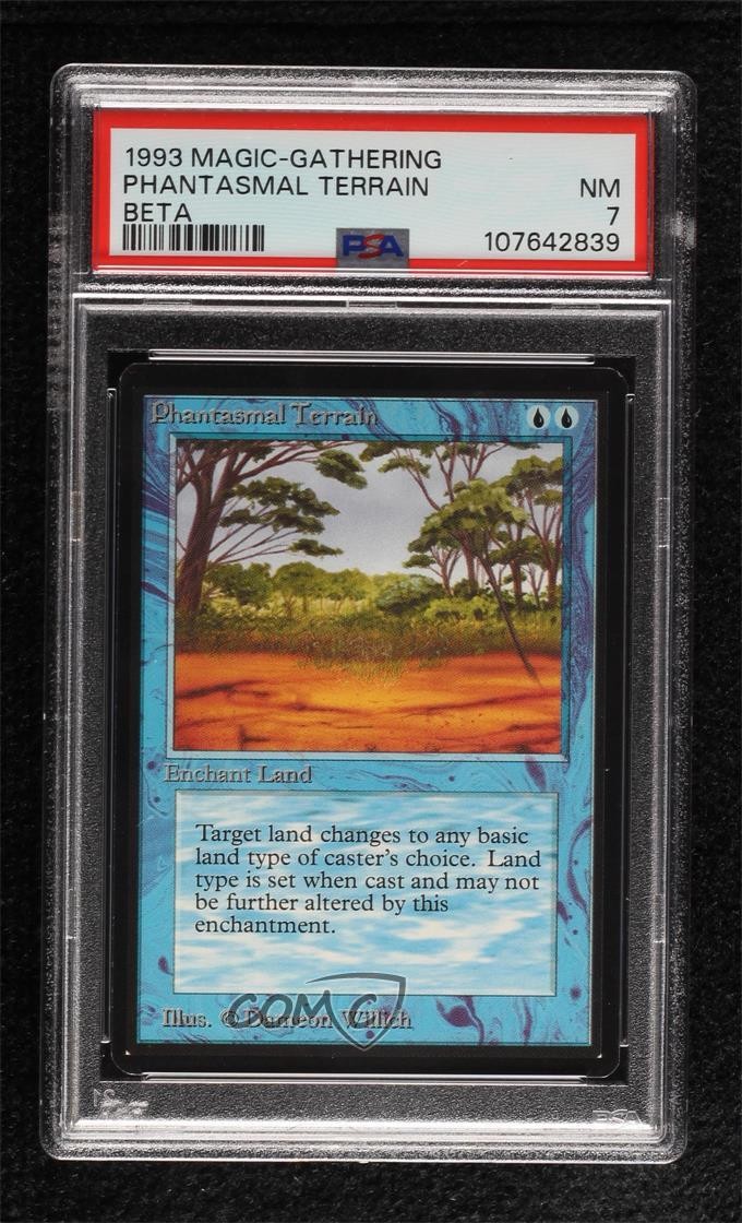Phantasmal Terrain Magic: Limited Edition Beta PSA 7 1993