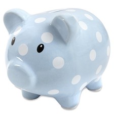 Large Ceramic Piggy Bank for Boys and Girls, Kids Money and Coin Bank, Perfec...