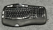 Logitech K350 Wireless Wave Keyboard Ergonomi...