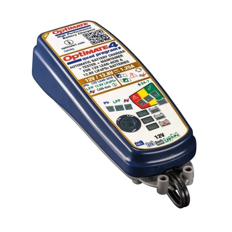 Batterieladegeraet Optimate 4 Quad 12V 1,25A Tecmate