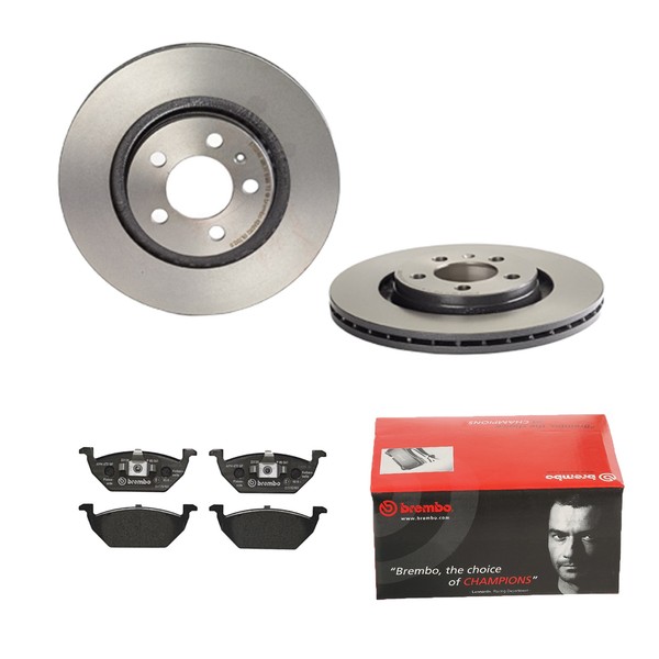 Brembo Bremsscheiben Ø280Mm + BremsbelÄGe Vorne FÜR Audi A3 8L1 VW Golf 4 1J1-image