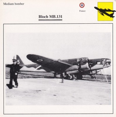 BLOCH MB.131, MEDIUM BOMBER, FRANKREICH ~ (D1 075 75-14)