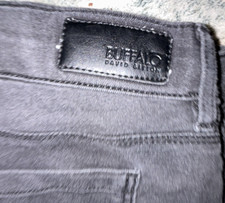 Buffalo David Bitton Women  s Mid Rise Skinny Jeans Size 26 Black Stretch