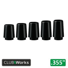 Premium Collared Golf Club Ferrules - For irons & hybrids .355"  - 5 sizes