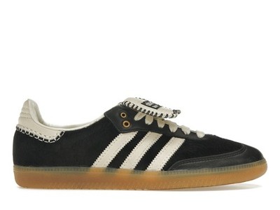 靴 adidas Wales Bonner adidas x Wales Bonner Samba Pony Black Cream White Gum IE0580 Size