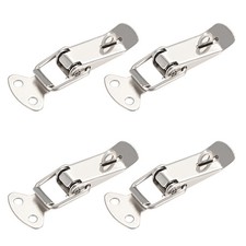 4 pcs Iron Spring Loaded Toggle Latch Catch Clamp, 72mm Overall Length