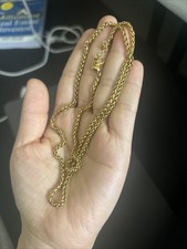 A Lot of Nice Men’s Gold Chain Necklaces 
