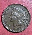 1908 US Indian Head Cent! XF! SHARP! Nice! Old US Coin!
