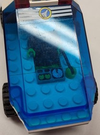 Lego 6453 Town: Space Port, Com-Link Cruiser, Complete w/ Instructions, No Box