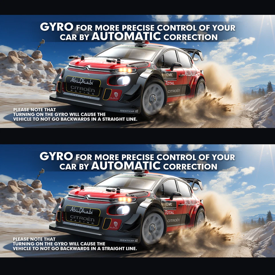 RC Rally Car Racing Hyper Go C3 WRC 4WD On & Off Road Drift High Speed Brushless - Image 4 of 4