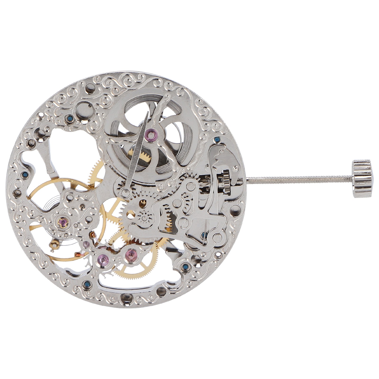 No.6498 Hollow Movement Mechanical Watch Repairing Maintenance Replacement Ac