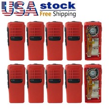 10 PMLN4216 Red Front Housing Cover Case for HT750 Portable Radio With Speaker