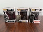 Funko Pops Start Wars/Harry Potter Lot of 3