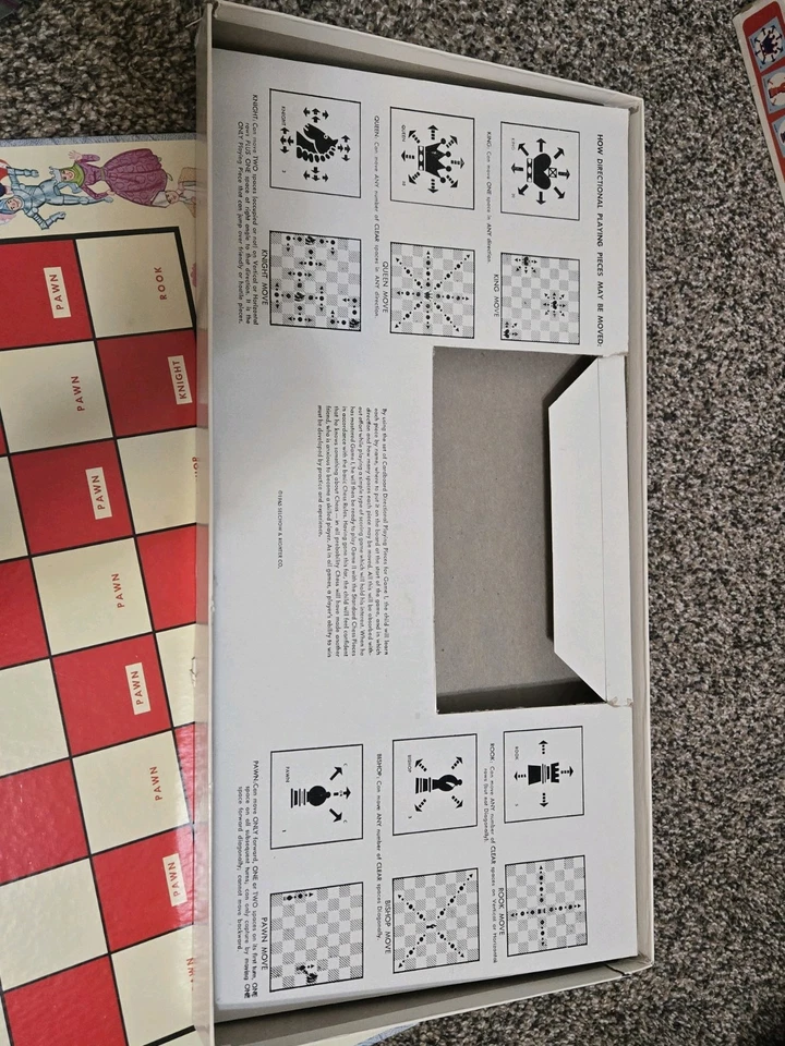 Chess for Juniors 1965 Selchow & Righter Game - Image 4 of 4