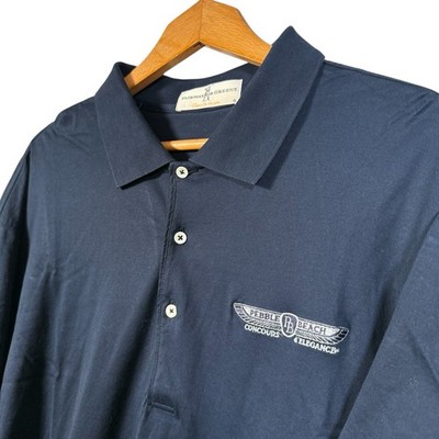Concours d'Elegance Fairway & Greens Pebble Beach Embroidered Men's 2XL Polo