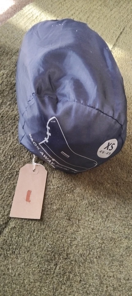 Masta XS Navy Rain Sheet Pack Away Rain Sheet Waterproof 4ft6-4ft9 - Image 3 of 3