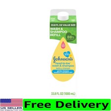 Value Size Head-To-Toe Baby Body Wash  Shampoo 33.8 fl oz - Sensitive Skin Care