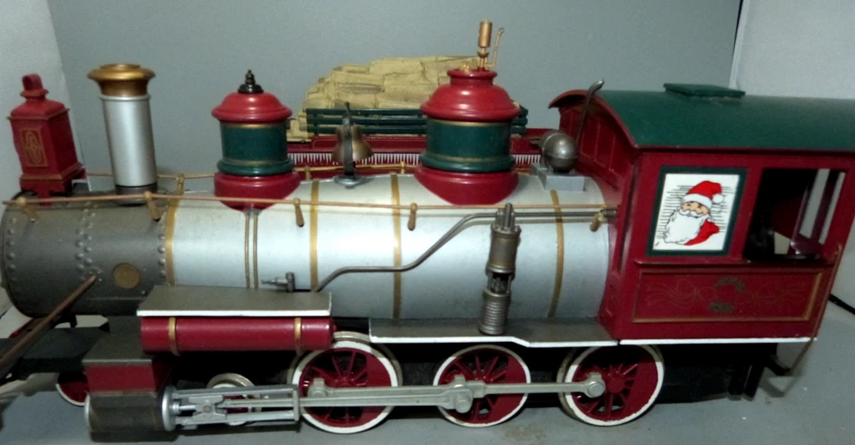 G Scale Bachmann Christmas Steam Train Set - Image 2 of 4