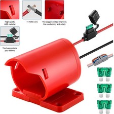 Battery Adapter For Milwaukee 12V M12 Dock Power Connector 12 Gauge Robotic