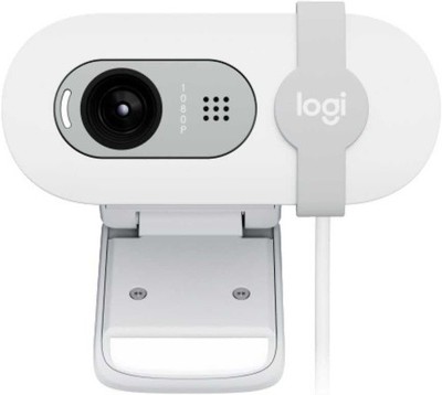 Logitech Brio 100 HD-Webcam   Full HD 1080p, integriertes Mikrofon, Privatsphäre