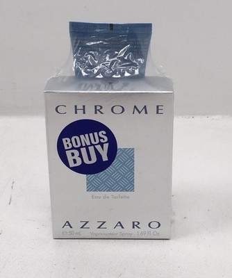 Azzaro Chrome Eau De Toilette Gift Set with Body Wash 1.69 fl oz