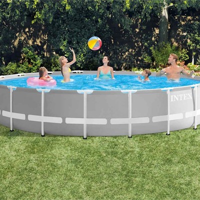 Prism Frame Pool Set Aufstellpool Swimmingpool Aufstellbecken Schwimmbad INTEX