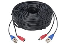 Lorex CB60UB4K 60ft 18m Premium 4K RG59/Power Siamese Accessory Cable
